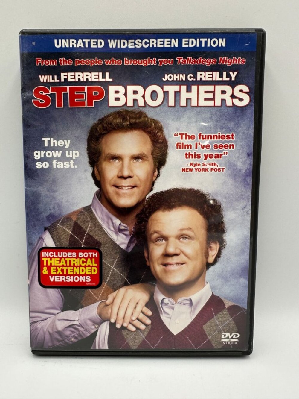 Step Brothers Unrated Widescreen 2008 Will Ferrell John C Reilly DVD Comedy